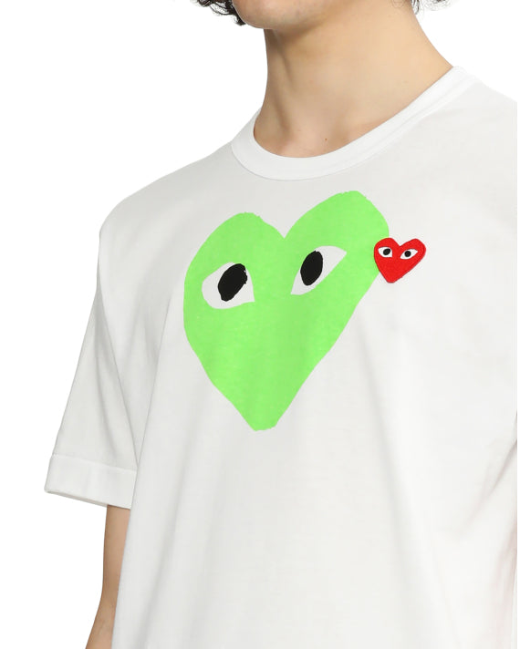 Comme des Garçons PLAY Green Heart T-Shirt