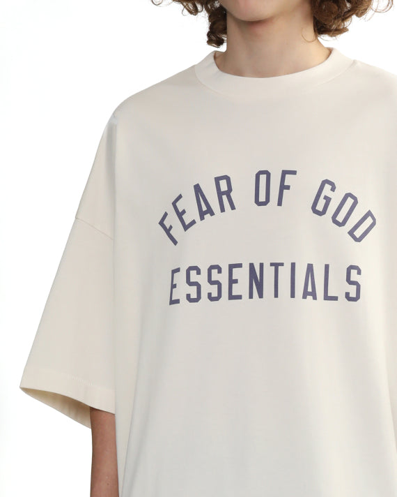 Fear of God Essentials 'Arch Logo' Cream T-Shirt