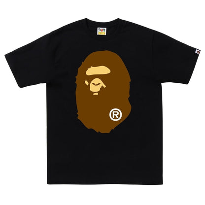 BAPE Iconic Big Brown Ape Head White T-Shirt
