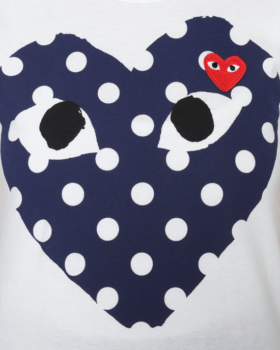 Comme des Garçons PLAY Polka Dot T-Shirt