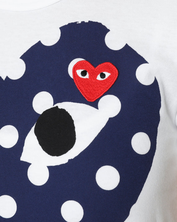 Comme des Garçons PLAY Polka Dot T-Shirt