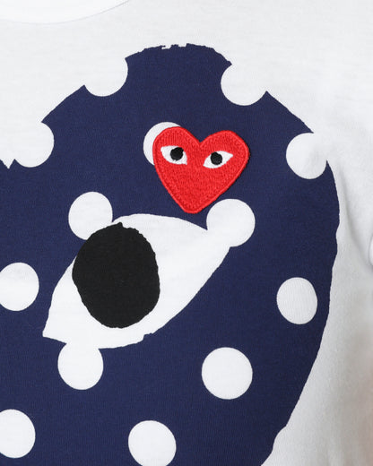 Comme des Garçons PLAY Polka Dot T-Shirt