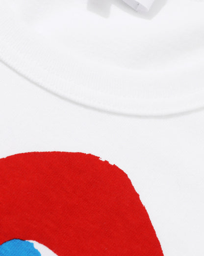 Comme des Garçons PLAY Blue Eyes Red Heart T-Shirt